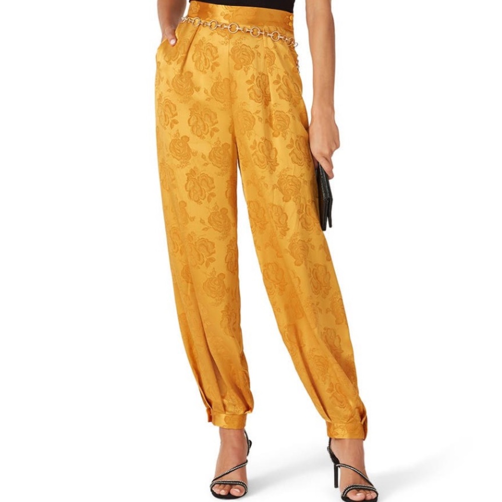 Silk Harem Yoga Pants